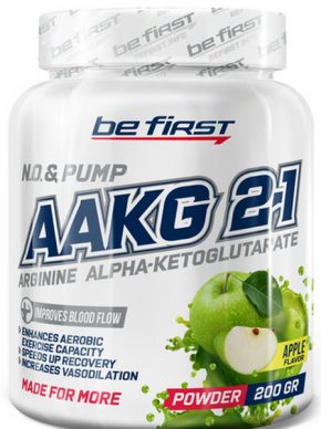 Be First Arginine AKG 2:1 (AAKG) powder 200 гр