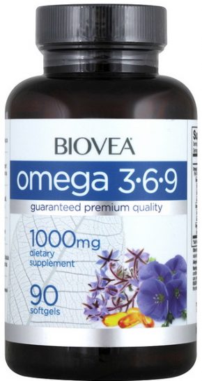 BIOVEA Omega 3-6-9 Complex 90 капсул