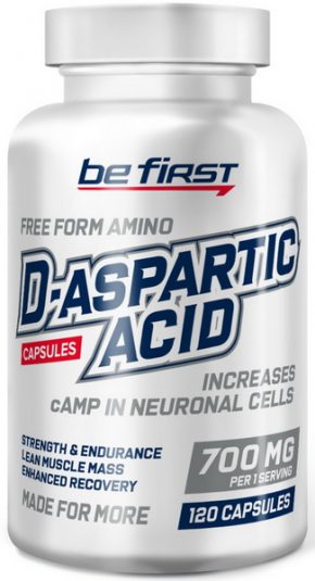 Be First D-Aspartic Acid 100 Capsules