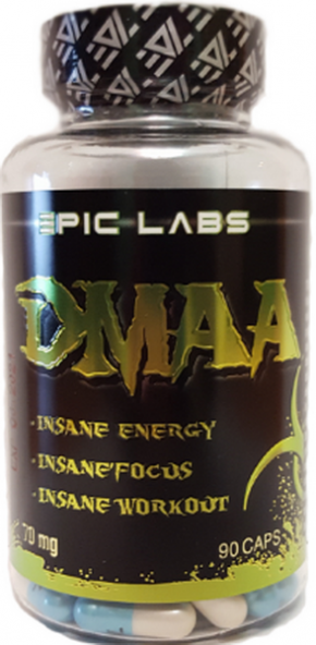 EPIC LABS DMAA 70 мг 60 капсул
