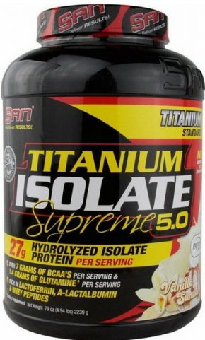 Протеин SAN Titanium Isolate Supreme 2270 гр