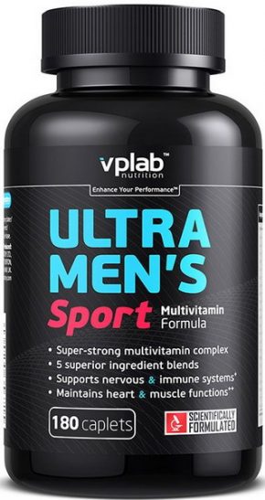 Витамины VpLab Ultra Men s Sport Multivitamin formula 180 капсул