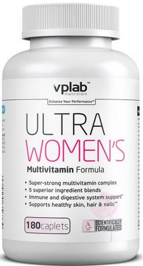 Витамины VpLab Ultra Women’s Multivitamin Formula 180 капсул