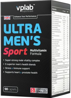Витамины VPlab Ultra Mens Sport 90 капсул