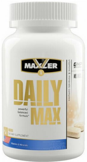 Витамины Maxler Daily Max 120 таблеток