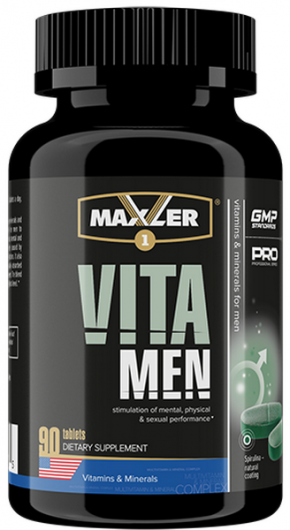 Витамины Maxler VitaMen 90 таблеток