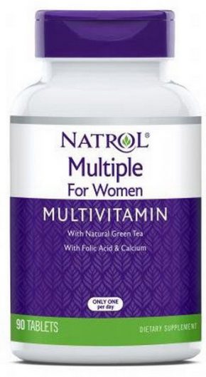 Витамины Natrol Multiple for women Multivitamin 90 таб