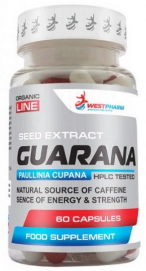 WestPharm Guarana 500 мг 60 капсул
