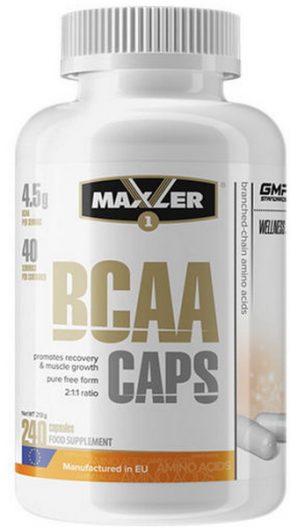 Maxler BCAA CAPS 240 капсул
