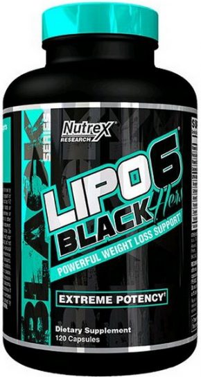 Жиросжигатель Nutrex Lipo 6 Black Hers 120 капсул