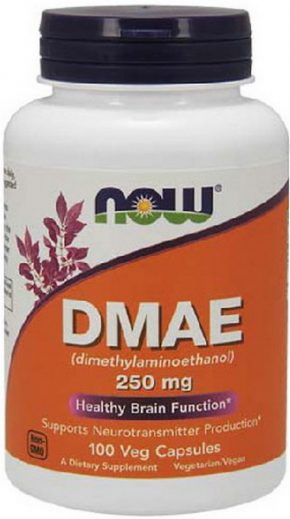 NOW DMAE 250 mg 100 капсул