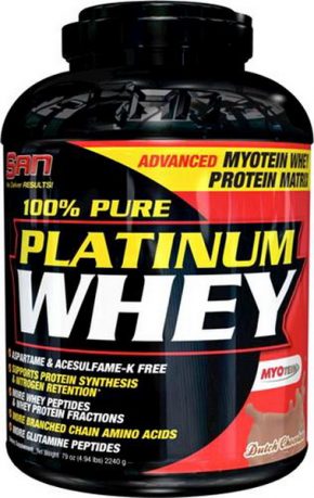 Протеин SAN 100% Pure Platinum Whey 2270 гр