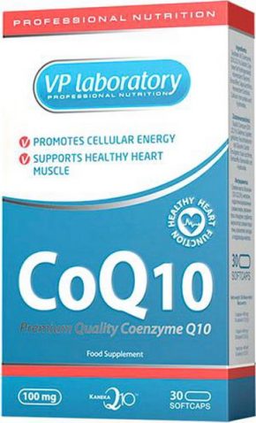 VP Laboratory Coenzyme Q10 100 мг 30 капсул
