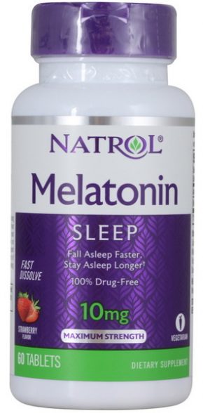 Natrol Melatonin 10 мг 60 таблеток