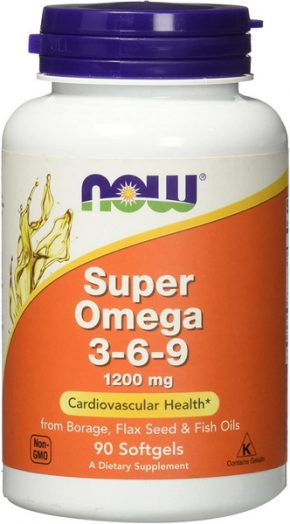 NOW Foods Super Omega 3-6-9 90 капсул