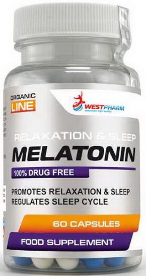 WestPharm Melatonin 10 мг 60 капсул