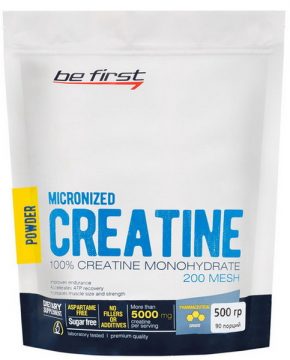 Creatine Micronized Powder Be First 500 гр