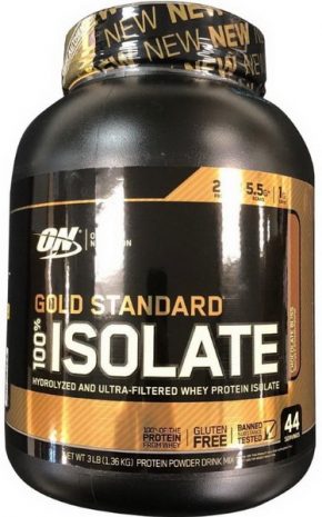 Optimum Nutrition Gold Standard 100% Isolate 1360 гр